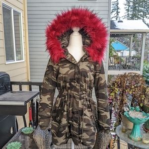Camo parka